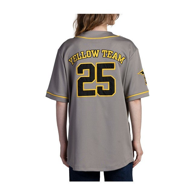 Pikachu Yellow Baseball Jersey - Adult