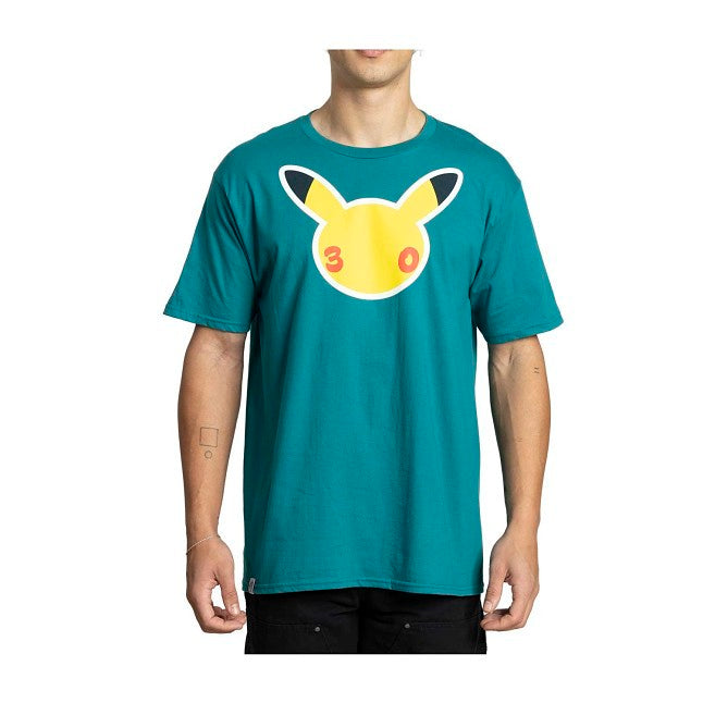 Pokémon 30th Celebration Teal T-Shirt - Adult