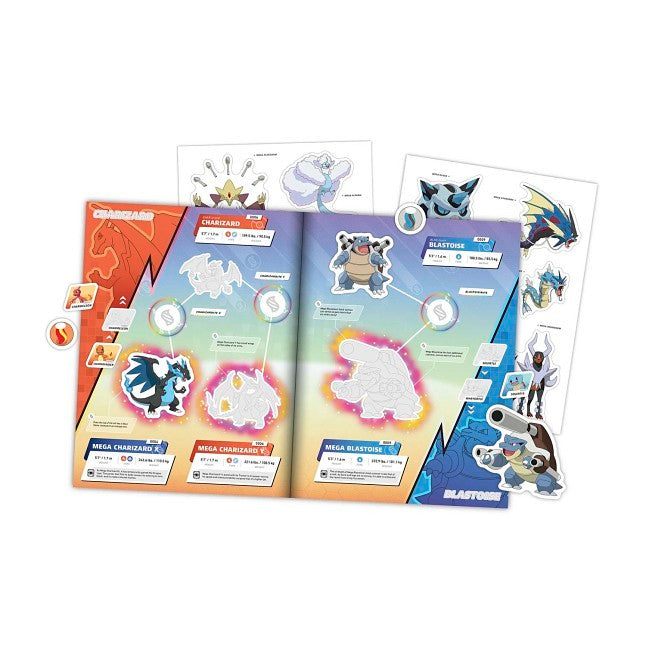 Pokémon: The Official Mega Evolutions Sticker Book