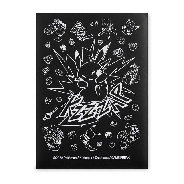 Pokémon TCG: Pikachu Comic-Style Attack Card Sleeves (65 Sleeves)