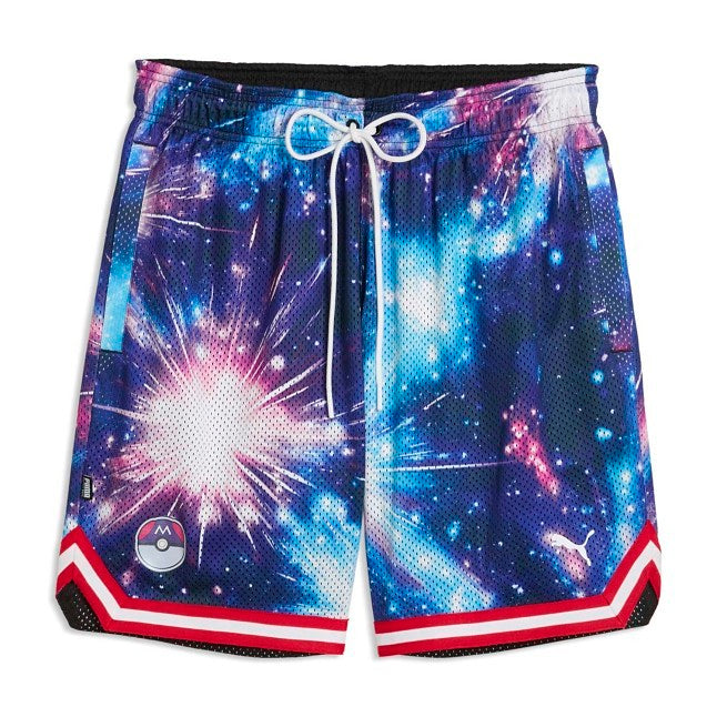 PUMA Hoops × Pokémon: Mewtwo Shorts - Adult