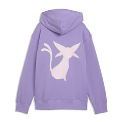 PUMA × Pokémon: Espeon Relaxed Pullover Hoodie - Youth