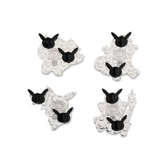 Bulbasaur, Charmander, Squirtle & Pikachu Pokémon Pins (4-Pack)