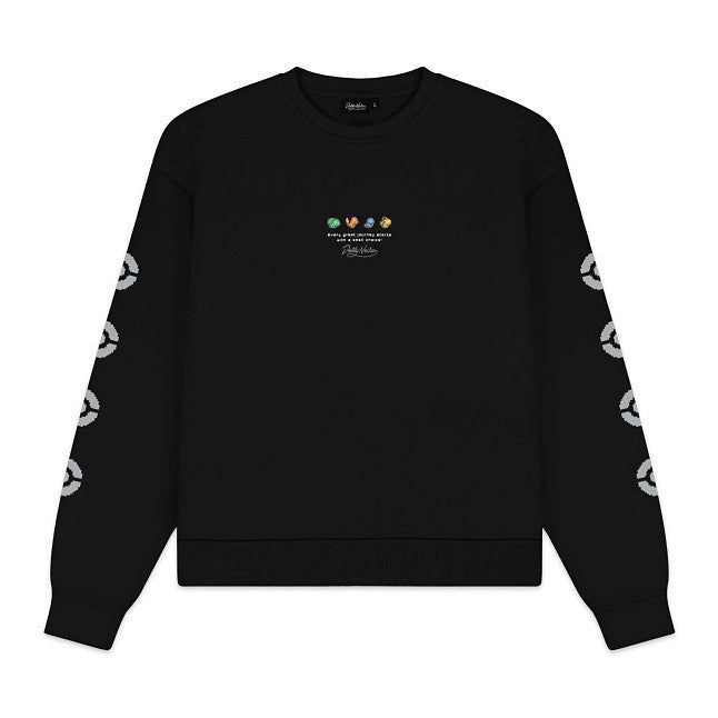 Pokémon × Dolly Noire: Pixel First Partner Pokémon Sweater - Adult