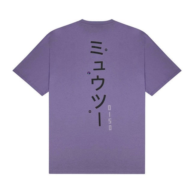 Pokémon × Dolly Noire: Pixel Mewtwo Purple T-Shirt - Adult