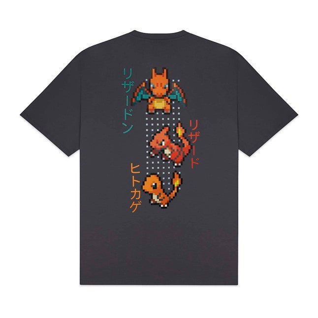 Pokémon × Dolly Noire: Pixel Charizard T-Shirt - Adult