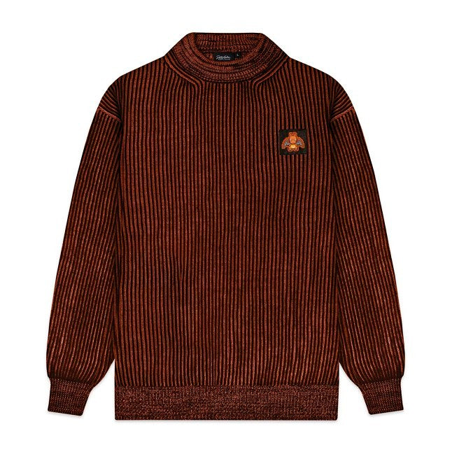 Pokémon × Dolly Noire: Striped Pixel Charizard Sweater - Adult