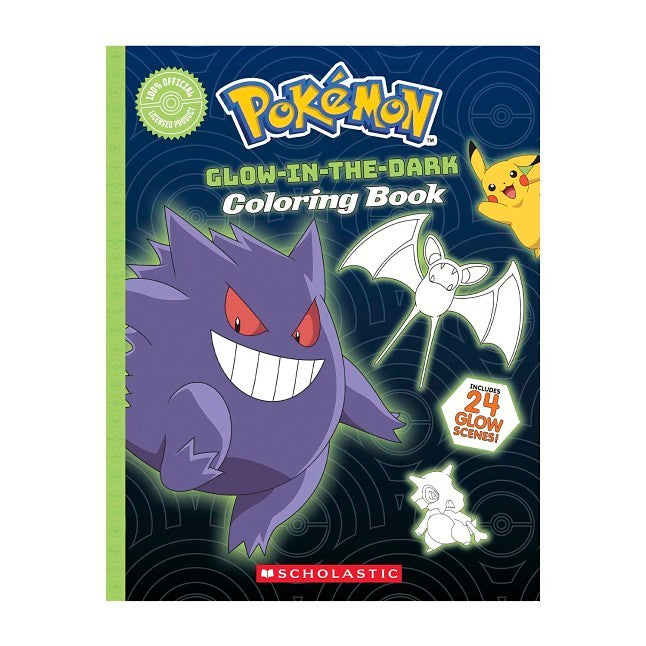 Pokémon Glow-in-the-Dark Coloring Book
