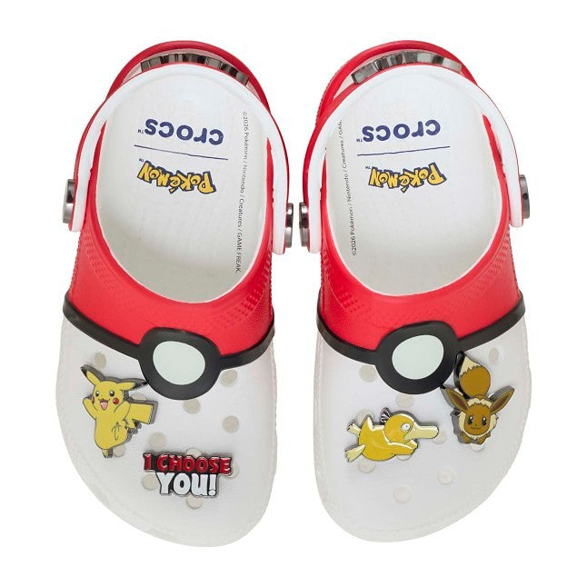 Poké Ball Classic Clog by Crocs - Toddler