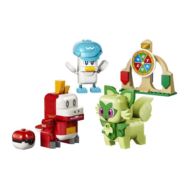 LEGO® Pokémon™ SMART Play™: Sprigatito, Fuecoco and Quaxly Battle