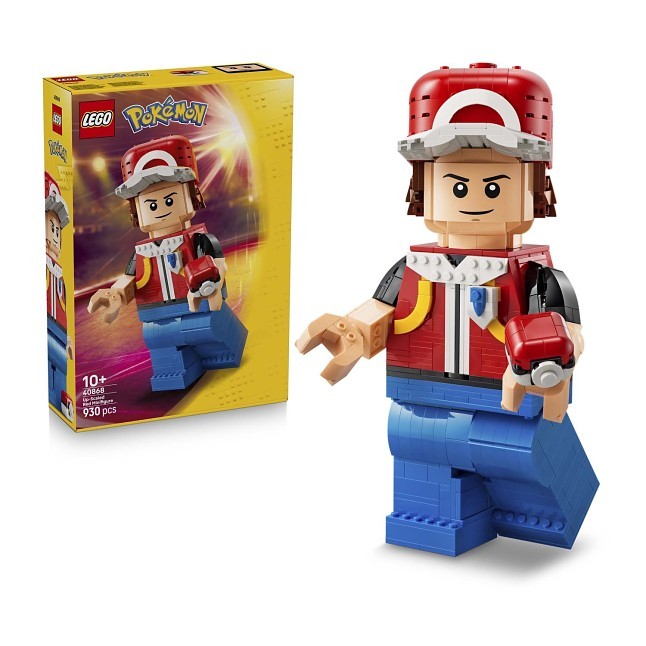 LEGO® Pokémon™ Up-Scaled Red Minifigure