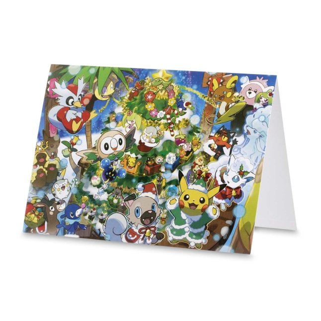 Joyous Winter Tree Holiday Greeting Cards (12-Pack)