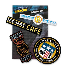 POKÉMON Detective Pikachu Movie Stickers (4-Pack)