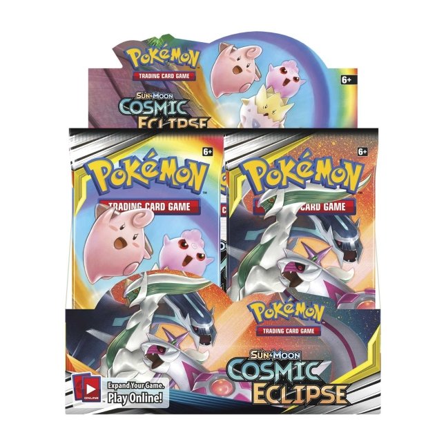 Pokémon TCG: Sun & Moon—Cosmic Eclipse Booster Display Box (36 Packs)