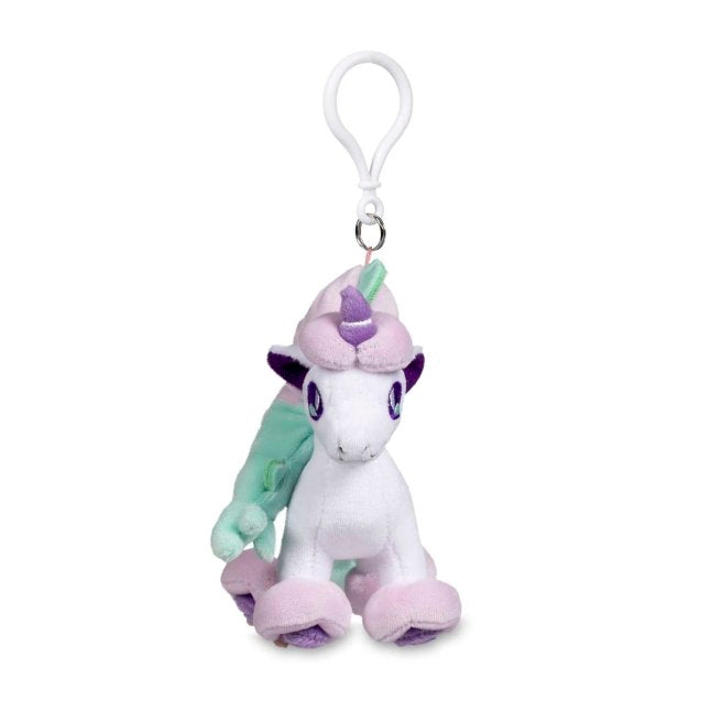 Galarian Ponyta Pokémon Sparkling Friendships Plush Key Chain