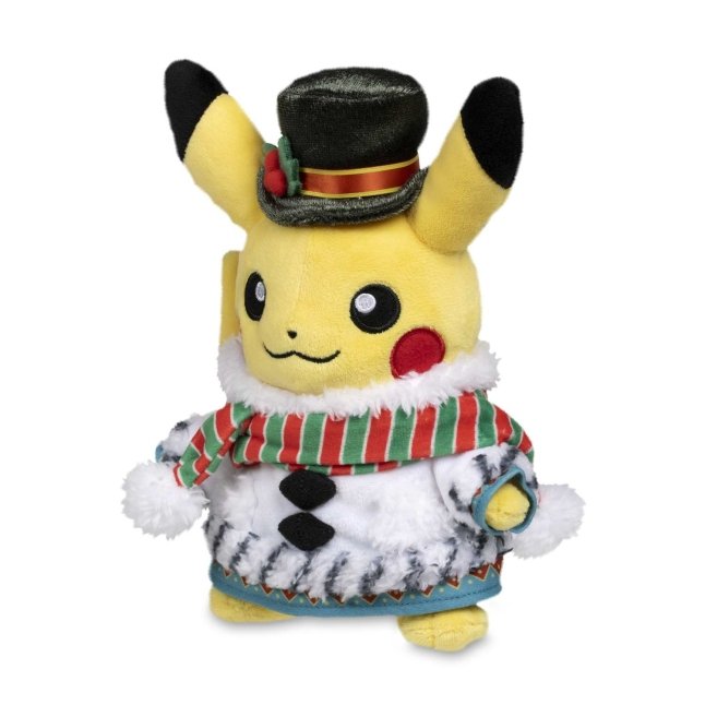 Pikachu Pokémon Winter Carnival Poké Plush - 7 ¾ In.