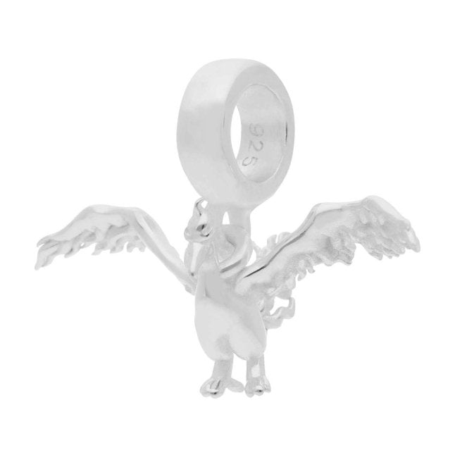 Pokémon Jewelry - Charms: Moltres Sterling Silver Dangle Charm
