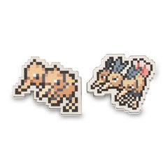 Doduo & Dodrio Pokémon Pixel Pins (2-Pack)