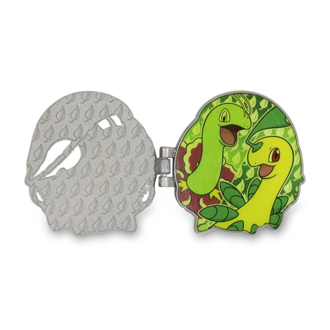Chikorita, Bayleef & Meganium Evolution Pokémon Pin