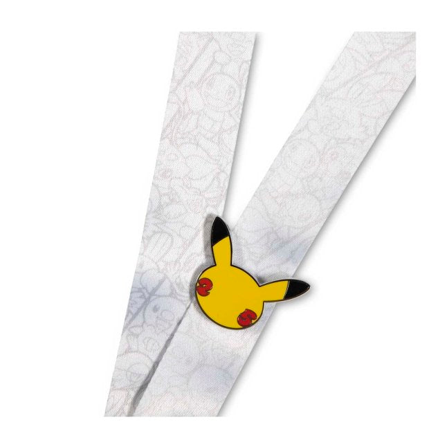 Pokémon Celebration Pin & White Lanyard