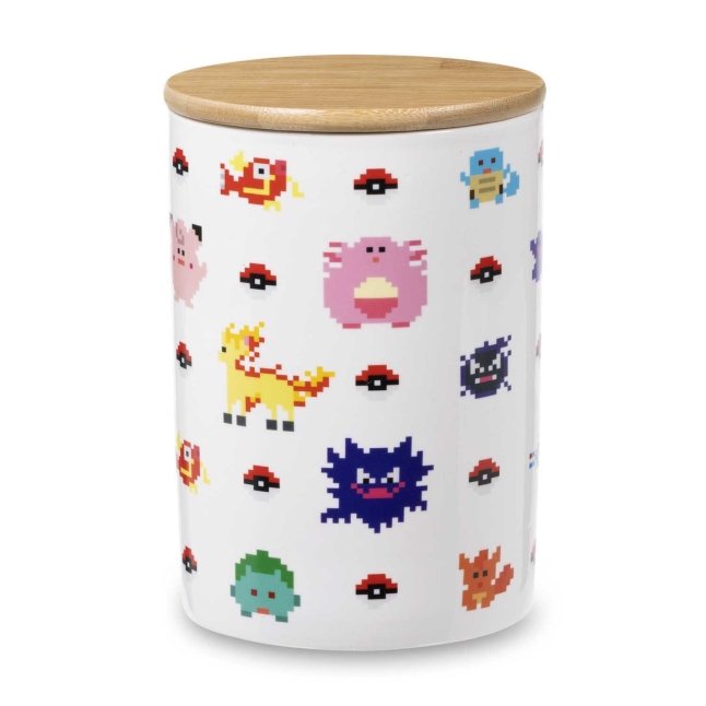 Pokémon Block Art Party Ceramic Storage Jar