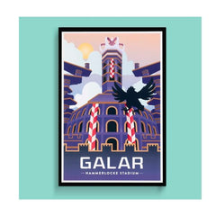 Galar Region Destination Pokémon Poster