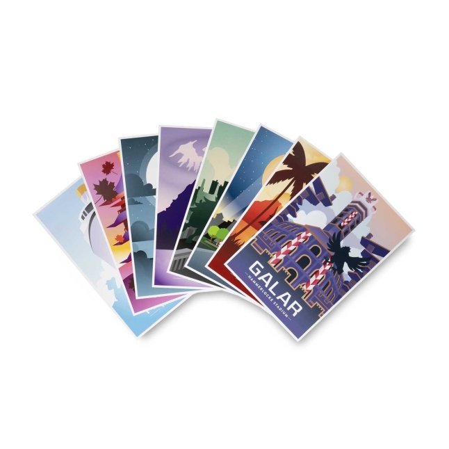 Destination Pokémon Posters (8-Pack)