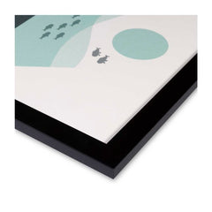 Lapras Mountains Black Framed Wall Art