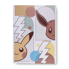 Pikachu & Eevee Canvas Wall Art