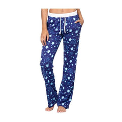 Pikachu & Teddiursa Navy & Blue Lounge Pants - Women