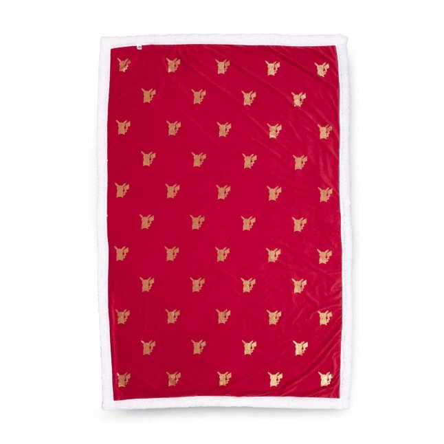 Pokémon Winter Wonders Red Sherpa Throw