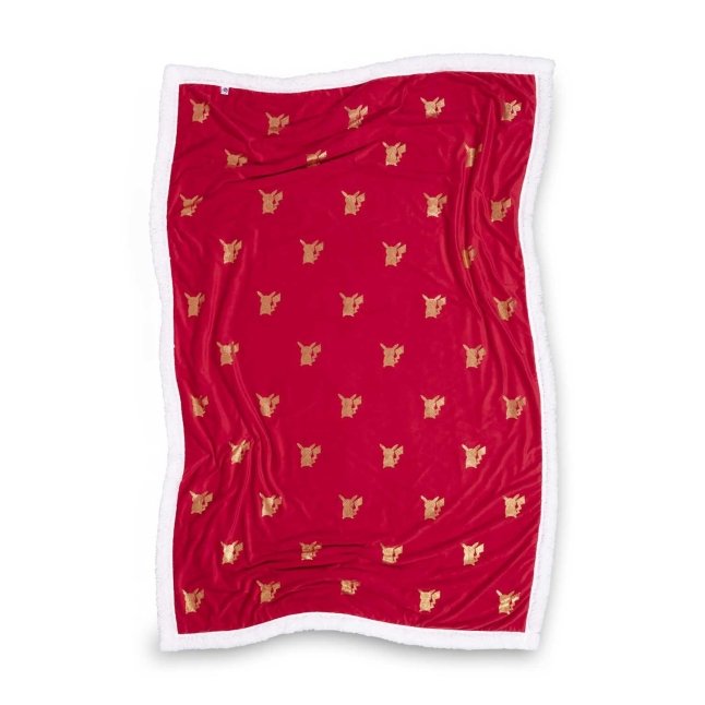 Pokémon Winter Wonders Red Sherpa Throw