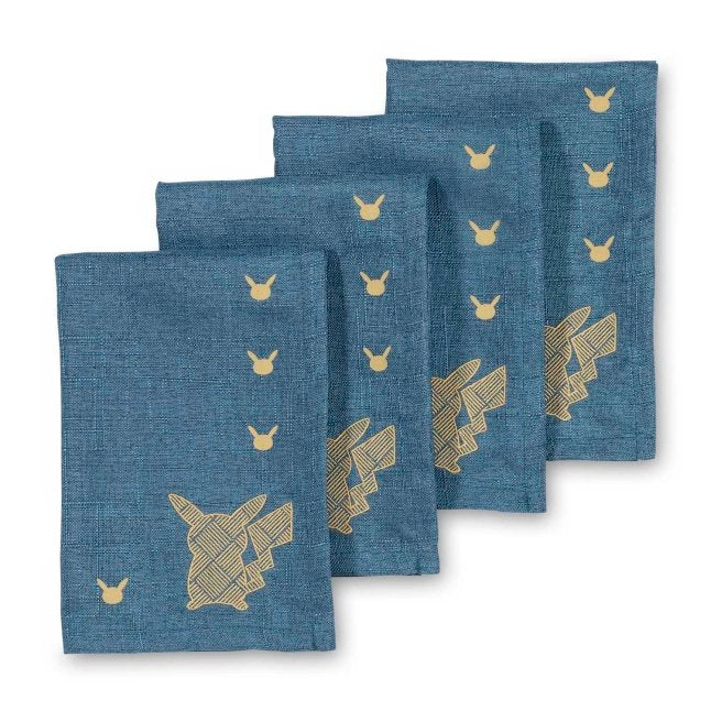 Pokémon Winter Wonders Blue Cloth Napkins (4-Pack)