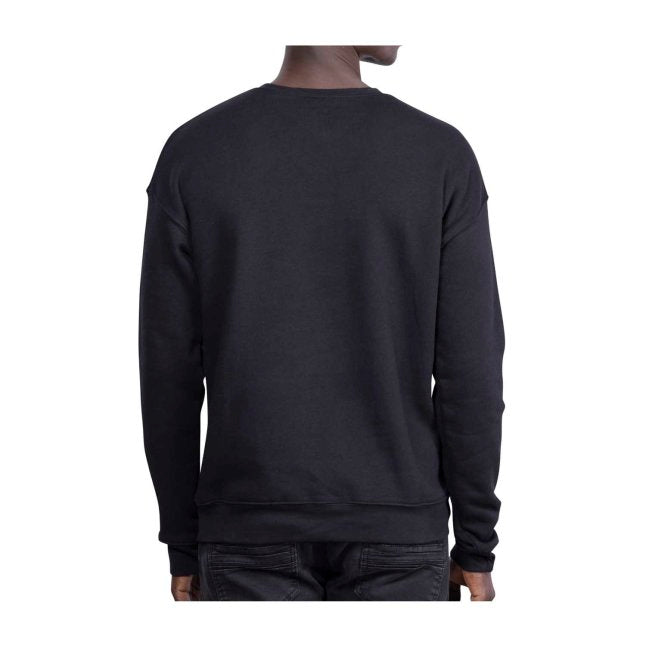 Zorua Pokémon Center × Vic Lee: Pokémon Scary Stories Black Oversize Drop-Shoulder Crew Neck Sweatshirt - Adult
