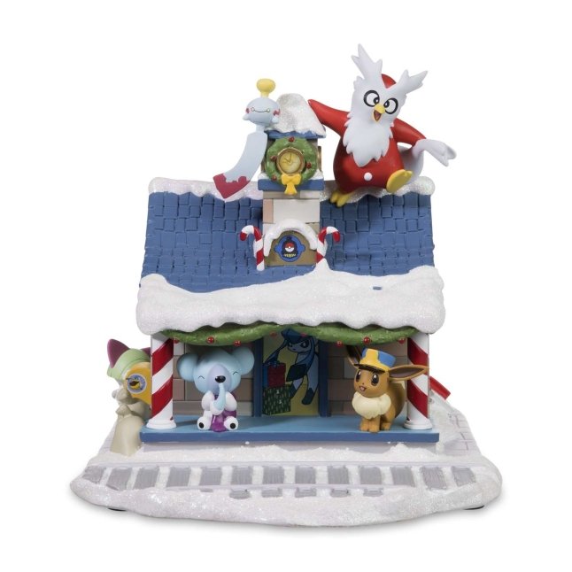 Holiday Station Arrivals Holiday Pokémon Village Figure