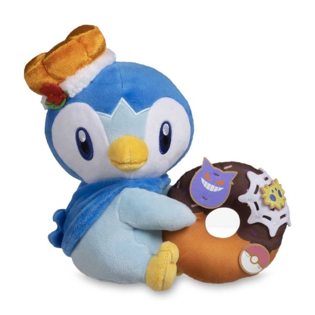Piplup Pokémon Pumpkin Celebration Poké Plush - 8 ¾ In.