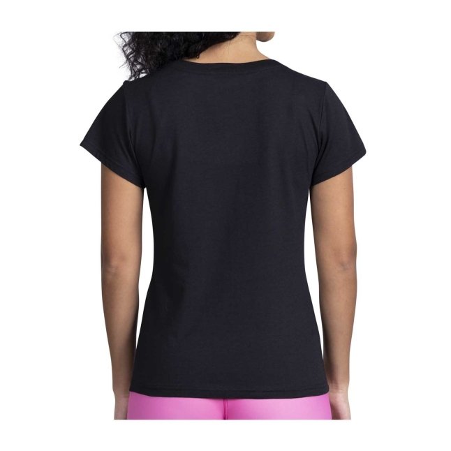 Pikachu & Sylveon Balloon Bouquet Black Crew Neck T-Shirt - Women