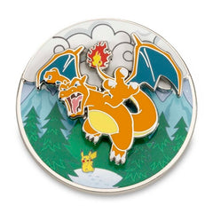 Charizard Flying High Pokémon Spinning Scenes Pin