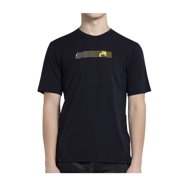 Pikachu Pokémon Active Black Performance T-Shirt - Men