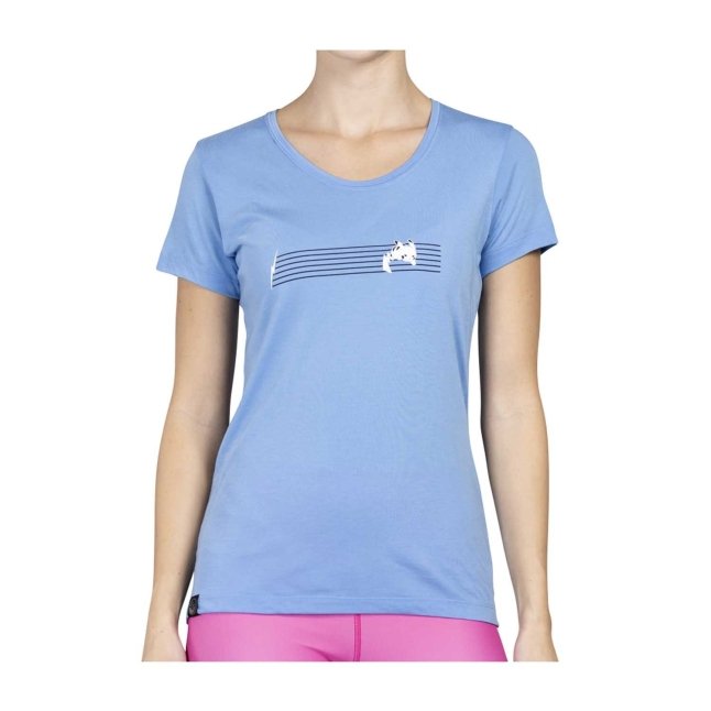 Pikachu Pokémon Active Blue Performance T-Shirt - Women