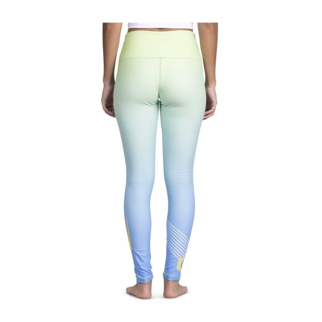 Pikachu Pokémon Active Green & Blue Leggings - Women