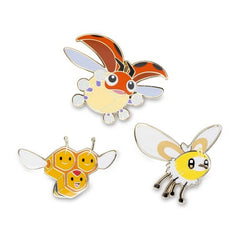Ledyba, Combee & Cutiefly Pokémon Pins (3-Pack)