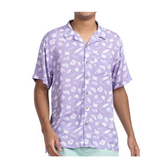 Pokémon Tropical Ditto & Pelipper Purple Tropical Shirt - Men