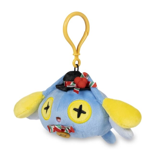 Chinchou Pokémon Undersea Holiday Plush Key Chain