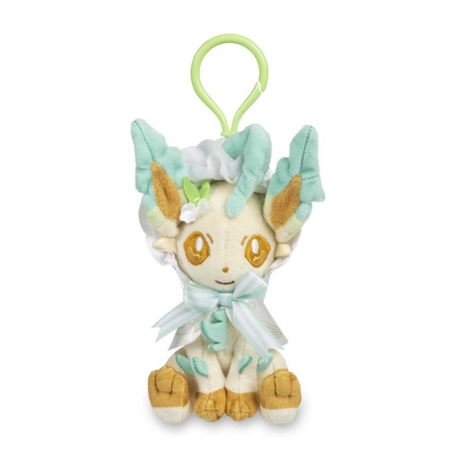 Leafeon Happy Spring Plush Key Chain