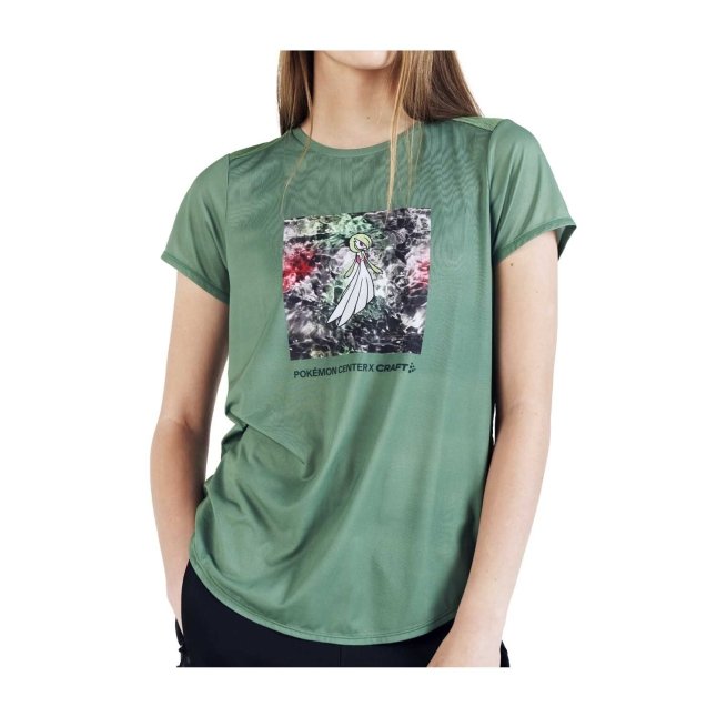 Pokémon Center × Craft: Gardevoir Core Charge Swale T-Shirt - Women