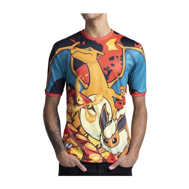 Pokémon Center × OMOCAT: Team Fire Jersey - Adult