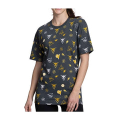 Team Instinct Pokémon GO Teams Allover-Print Relaxed Fit Crew Neck T-Shirt - Adult