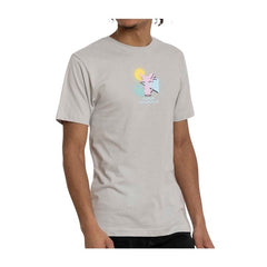 Espeon & Umbreon Summer Fun Gray Relaxed Fit Crew Neck T-Shirt - Adult