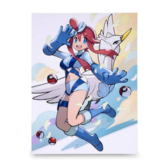Pokémon Trainers: Skyla Canvas Wall Art